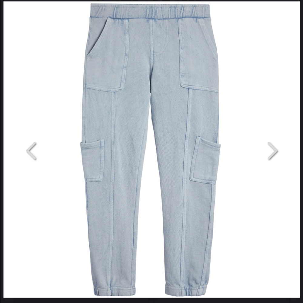 Vintage Havana denim cargo pants / girls sz.16/XL